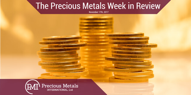 The Precious Metals Week in Review - November 17, 2017 - Precious Metals International