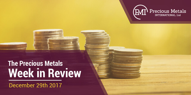 The Precious Metals Week in Review - December 29, 2017