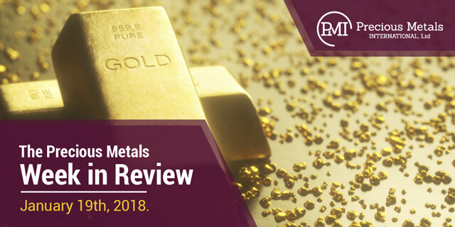 The Precious Metals Week in Review - January 19, 2018.