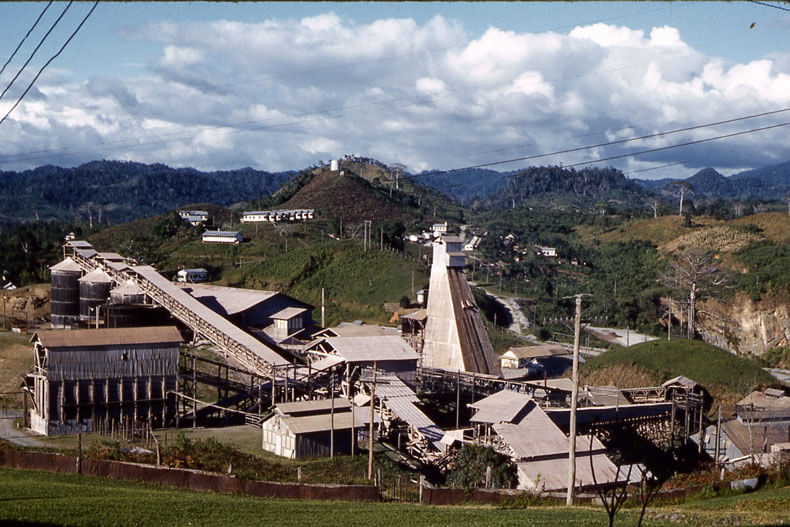 La Luz Gold Mine complex in Siuna, Nicaragua.