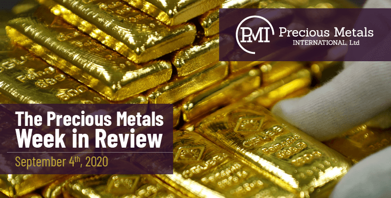 The Precious Metals Week in Review - September 4th, 2020.