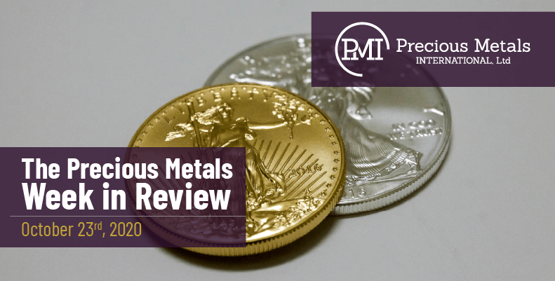 The Precious Metals Week in Review - October 23rd, 2020.