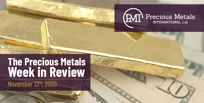 The Precious Metals Week in Review - November 13th, 2020.