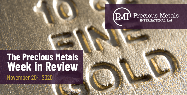 The Precious Metals Week in Review - November 20th, 2020.