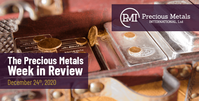 The Precious Metals Week in Review - December 24th, 2020.