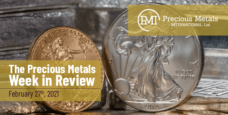 The Precious Metals Week in Review - February 27th, 2021.