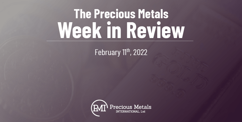 The Precious Metals Week in Review – February 11th, 2022