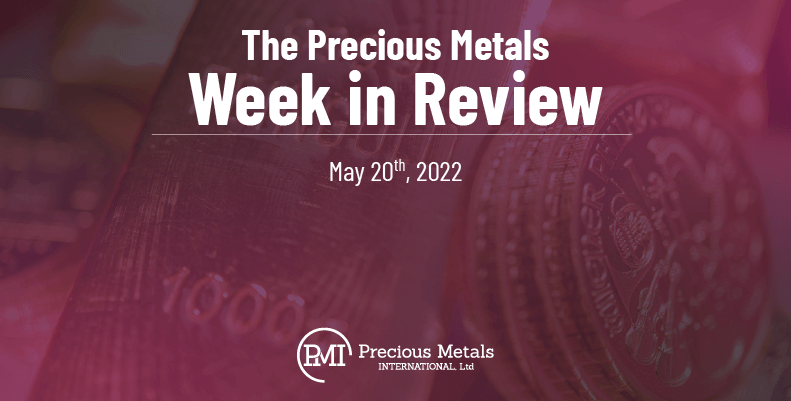 The Precious Metals Week in Review – May 20th, 2022