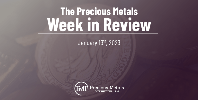 The Precious Metals Week in Review – January 13th, 2023
