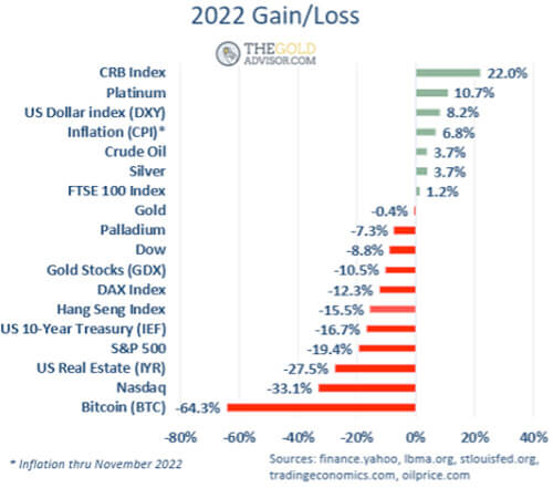 2022 Gain/Loss - Precious Metals International, Ltd.