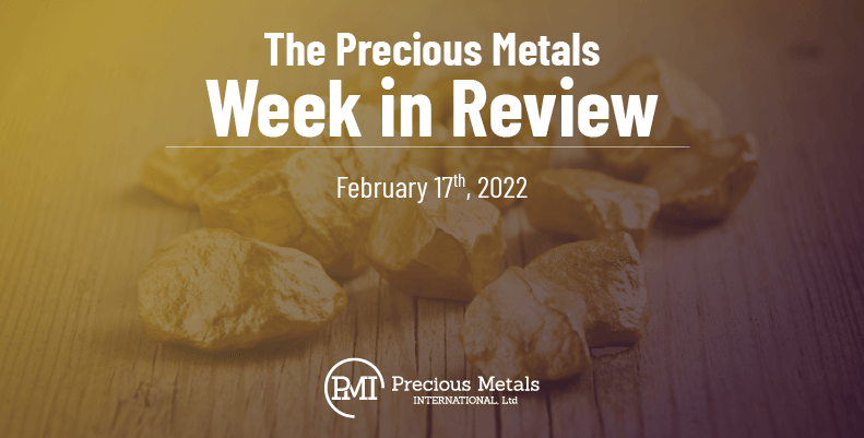 The Precious Metals Week in Review – February 17th, 2023
