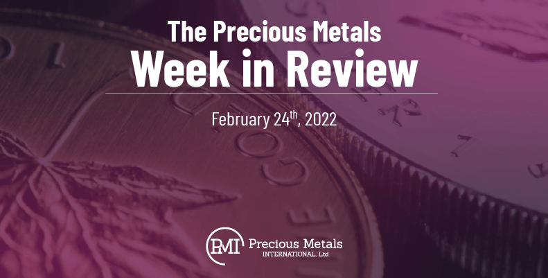 The Precious Metals Week in Review – February 24th, 2023