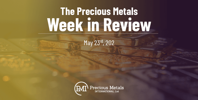 The Precious Metals Week in Review – May 23rd, 2025.