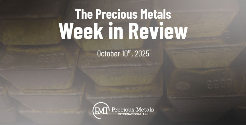 The Precious Metals Week in Review – October 10th, 2025.
