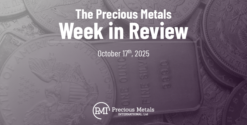 The Precious Metals Week in Review – October 17th, 2025.