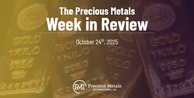 The Precious Metals Week in Review – October 24th, 2025.