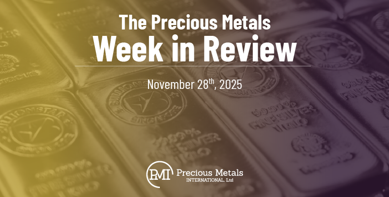 The Precious Metals Week in Review – November 28th, 2025.