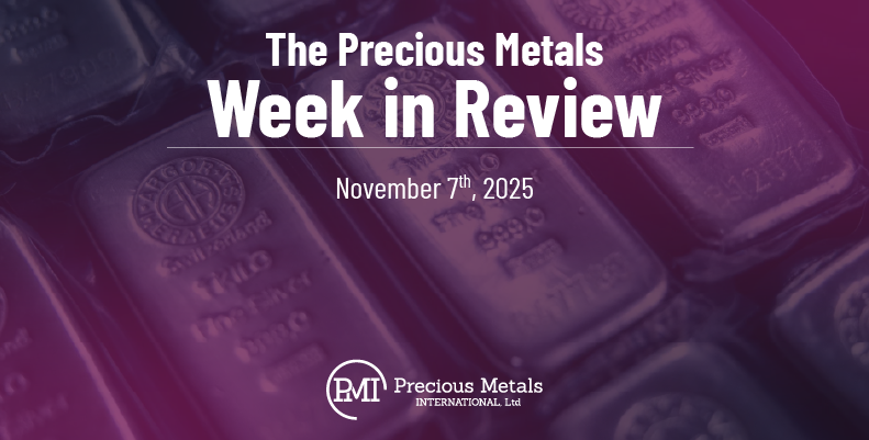 The Precious Metals Week in Review – November 7th, 2025.