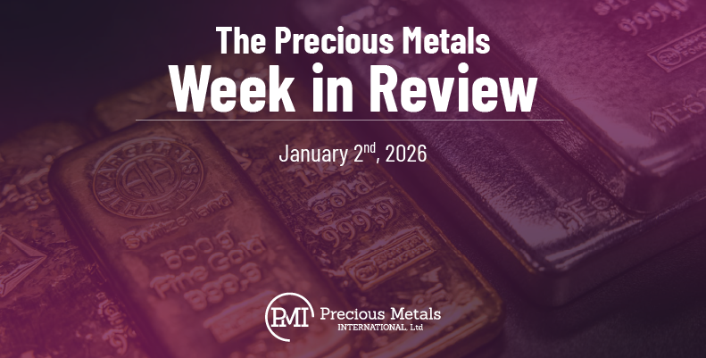 The Precious Metals Week in Review – January 2nd, 2026.