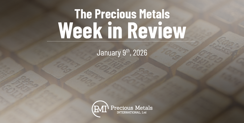 The Precious Metals Week in Review – January 9th, 2026.
