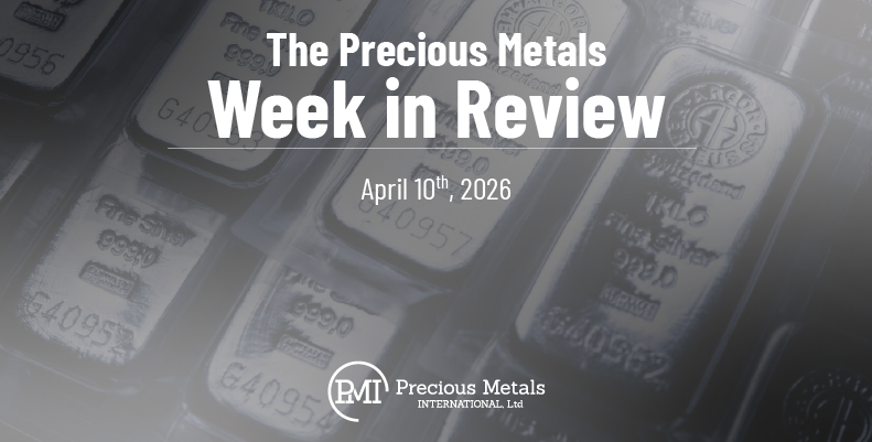 The Precious Metals Week in Review – April 10th, 2026.