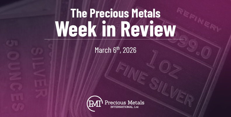 The Precious Metals Week in Review – March 6th, 2026.