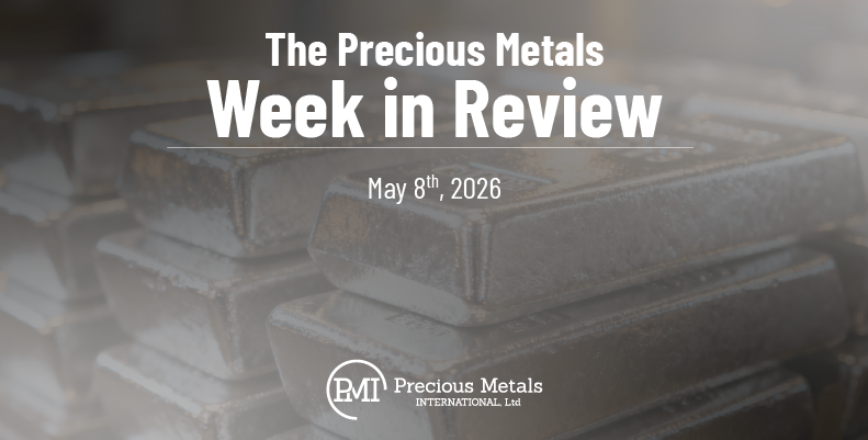 The Precious Metals Week in Review – May 8th, 2026.