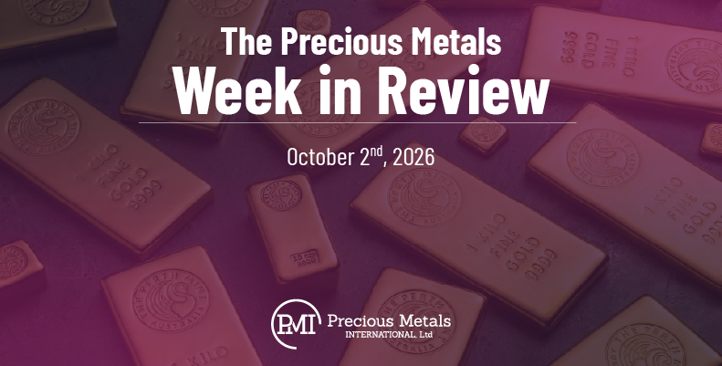 The Precious Metals Week in Review – October 2nd, 2026.