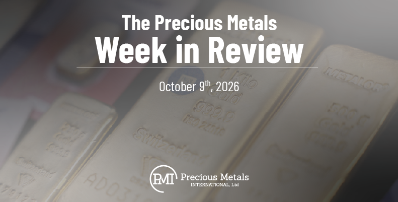 The Precious Metals Week in Review – October 9th, 2026.